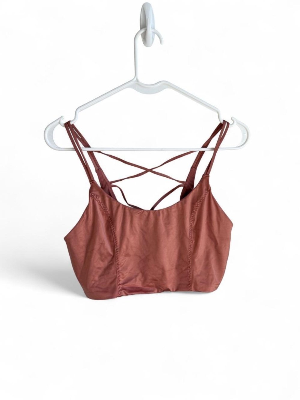 VICTORIA’S SECRET SATIN STRAPPY BRALETTE